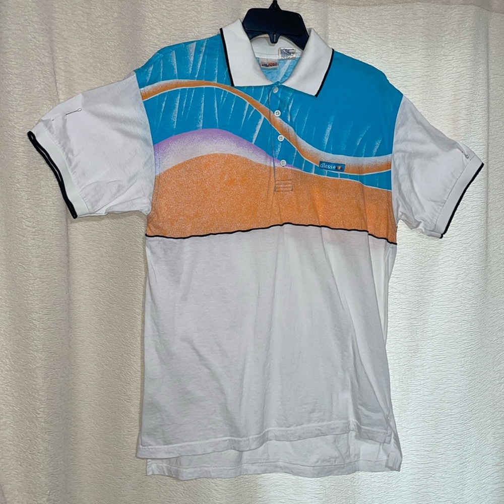 Ellesse Vintage Tennis Shirt L